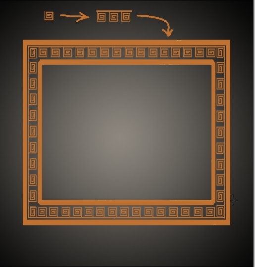 Creation of Fresco of Dionysus: Step 2